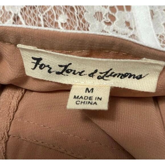 For Love & Lemons Tati Lace Corset Dress Mini Sz. M - Picture 9 of 11